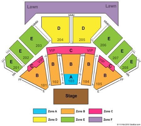 Hollywood Casino Amphitheatre Seating Chart | Hollywood ...